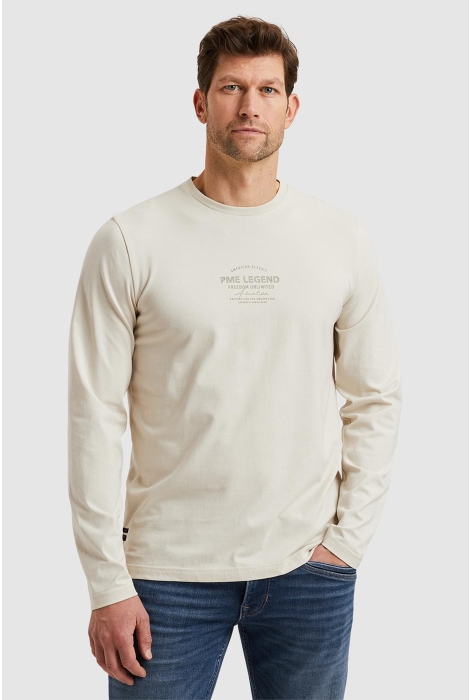 PME legend long sleeve r-neck cotton elastan