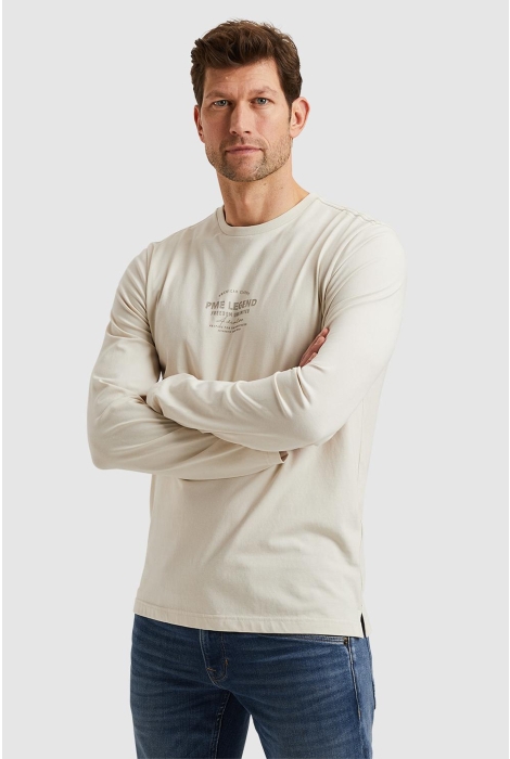 PME legend long sleeve r-neck cotton elastan