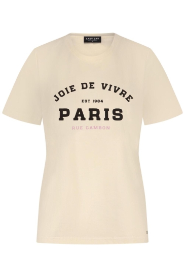 Lady Day T-shirt CAMBON T SHIRT L21 505 2315 CHAMPAGNE