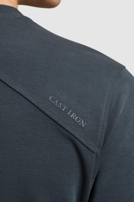 Cast Iron crewneck regular fit interlock ess