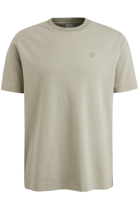 Cast Iron short sleeve r-neck regular fit in