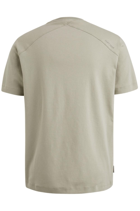 Cast Iron short sleeve r-neck regular fit in