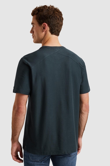 Cast Iron short sleeve r-neck regular fit tw