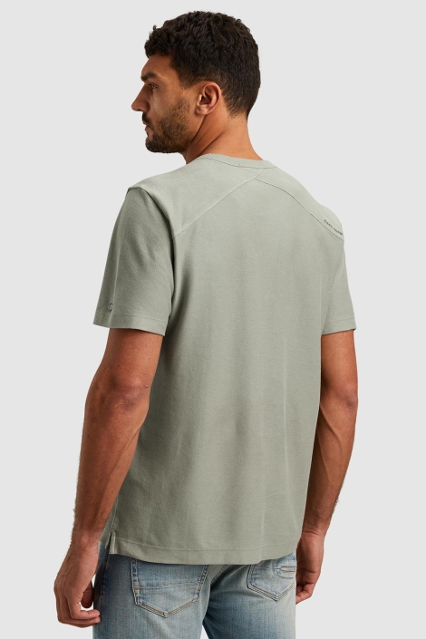 Cast Iron short sleeve r-neck regular fit tw