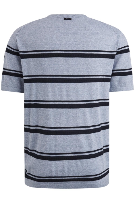 Vanguard short sleeve r-neck cotton linen b