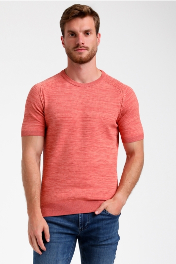 Gabbiano T-shirt GESTRUCTUREERD T SHIRT 155509 4000 deep coral