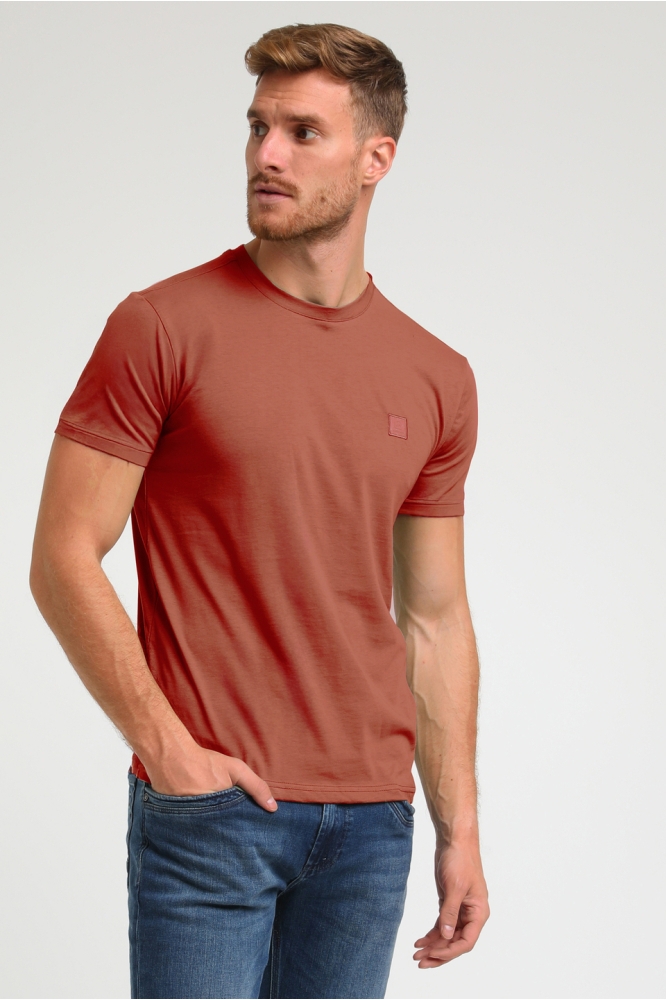 PREMIUM T SHIRT MET STRETCH 152713 4000 deep coral