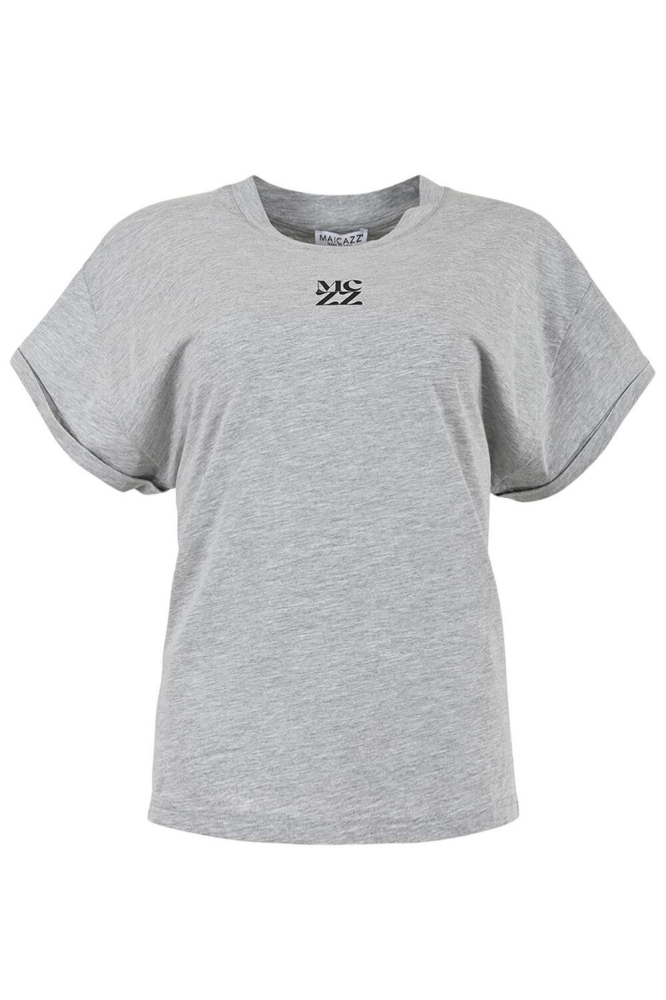 MYNN T SHIRT SP25 75 334 GREY MELANGE