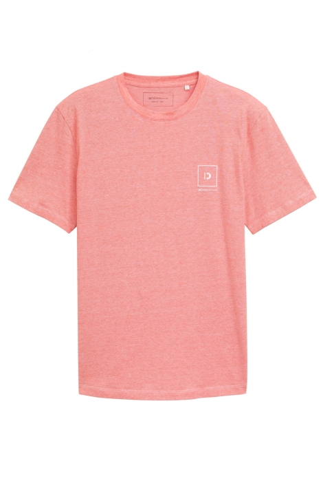 Tom Tailor rounded hem melange t-shirt