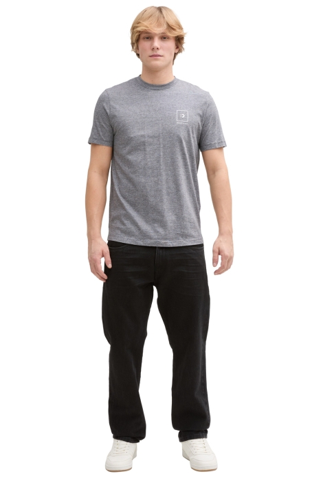 Tom Tailor rounded hem melange t-shirt