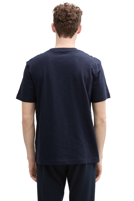 Tom Tailor printed slub t-shirt