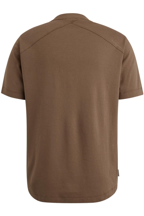 Cast Iron short sleeve r-neck regular fit in