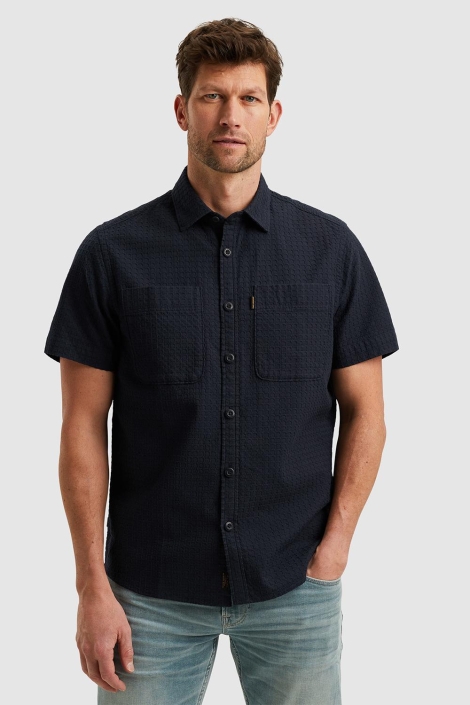 PME legend short sleeve shirt structure dobby