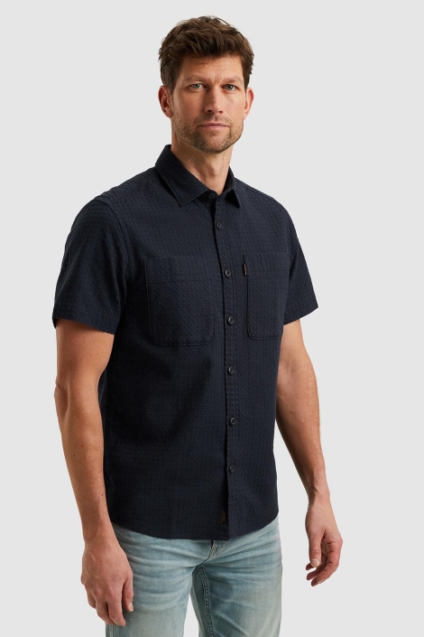 PME legend short sleeve shirt structure dobby