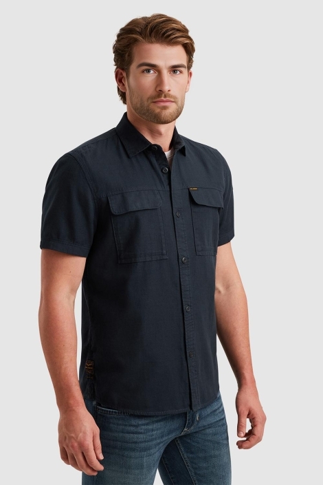 PME legend short sleeve shirt slub cotton