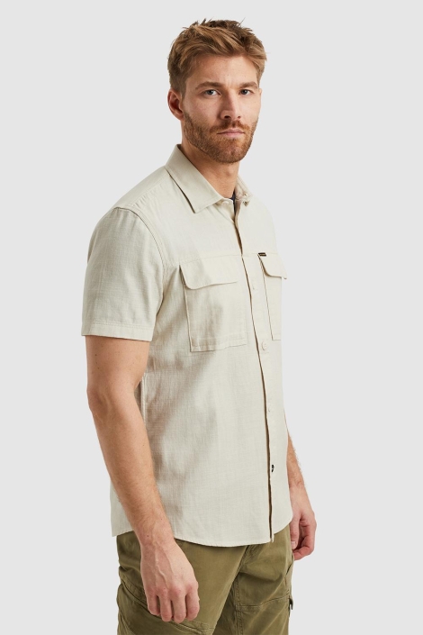 PME legend short sleeve shirt slub cotton