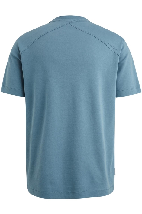 Cast Iron short sleeve r-neck regular fit in