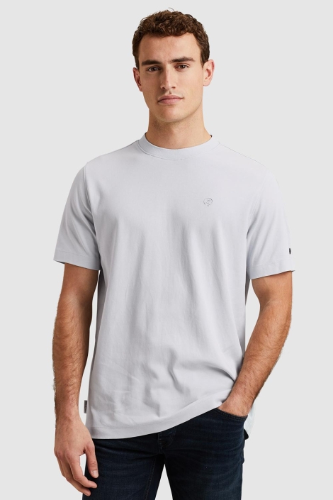 Cast Iron short sleeve r-neck regular fit in