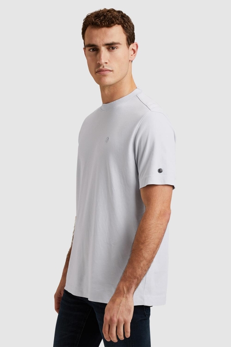 Cast Iron short sleeve r-neck regular fit in