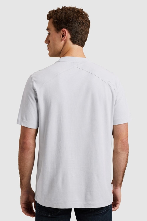 Cast Iron short sleeve r-neck regular fit in