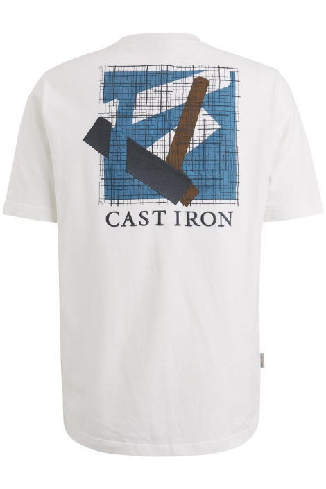 Cast Iron short sleeve r-neck regular fit je