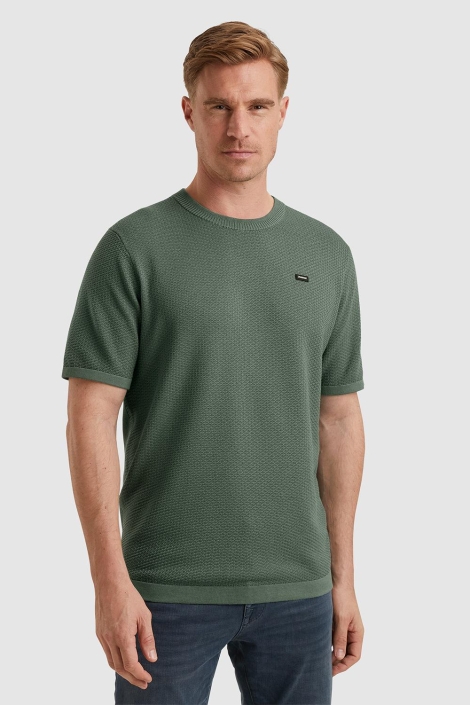 Vanguard short sleeve r-neck cotton modal