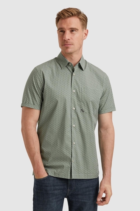 Vanguard short sleeve shirt print on poplin