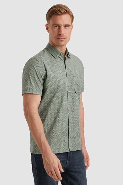 Vanguard short sleeve shirt print on poplin