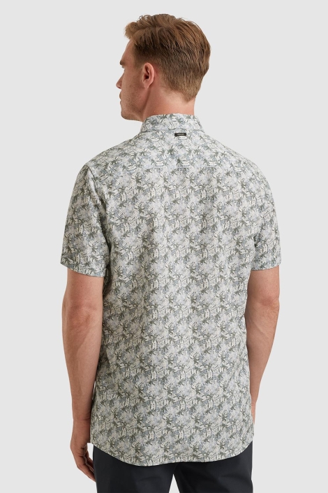 Vanguard short sleeve shirt printed tencel