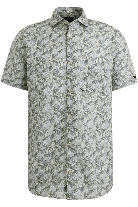 Vanguard short sleeve shirt printed tencel