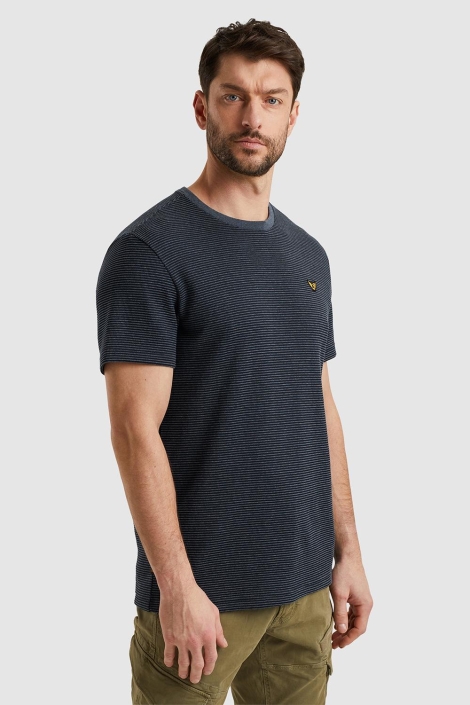 PME legend short sleeve r-neck textured strip