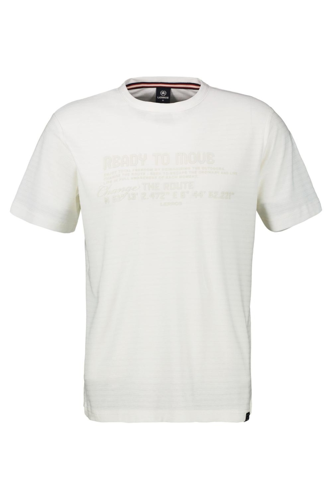 T SHIRT MET TEKST 2533025 103 BROKEN WHITE