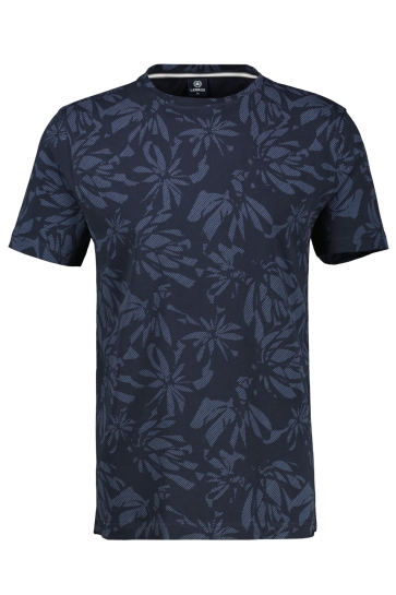 Lerros T-shirt TSHIRT MET STRETCH 2533027 485 CLASSIC NAVY