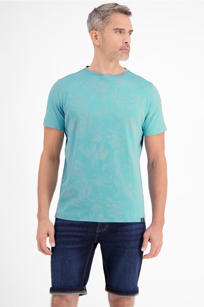 T SHIRT MET STRETCH 2533027 456 COASTAL BLUE