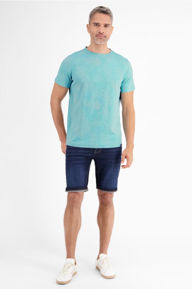 T SHIRT MET STRETCH 2533027 456 COASTAL BLUE