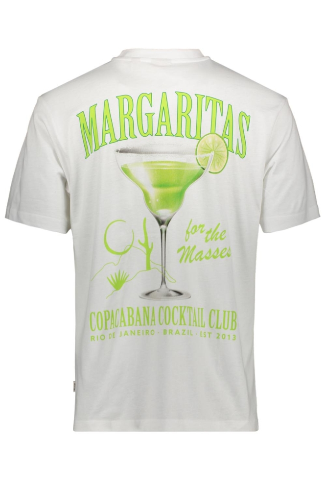 ONSCABANA COCKTAIL CLUB RLX SS TEE 22034380 BRIGHT WHITE