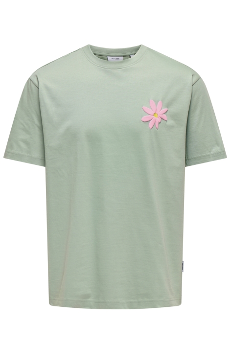 Only & Sons onsflora col print rlx ss tee