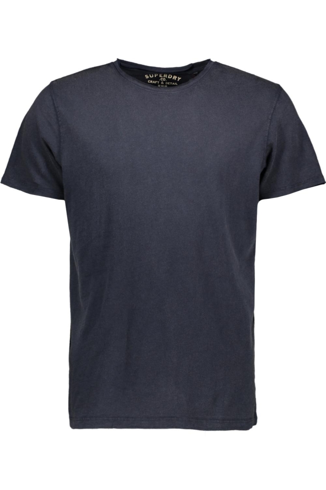 RAW EDGE SLUB T SHIRT M1012076A ECLIPSE NAVY