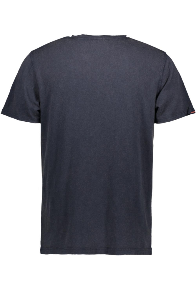 RAW EDGE SLUB T SHIRT M1012076A ECLIPSE NAVY