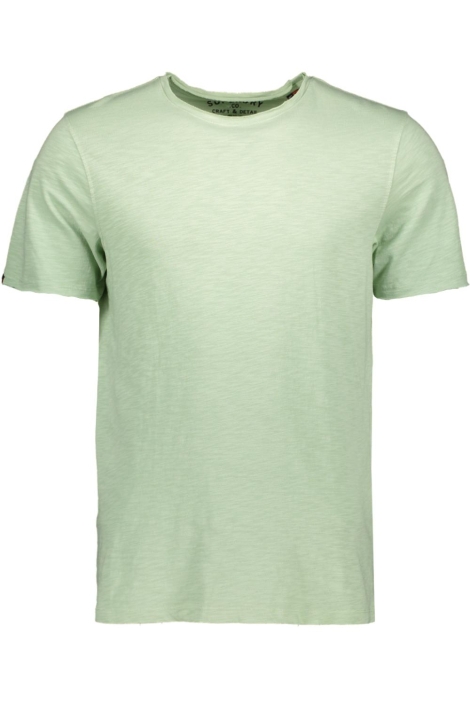 Superdry raw edge slub t shirt