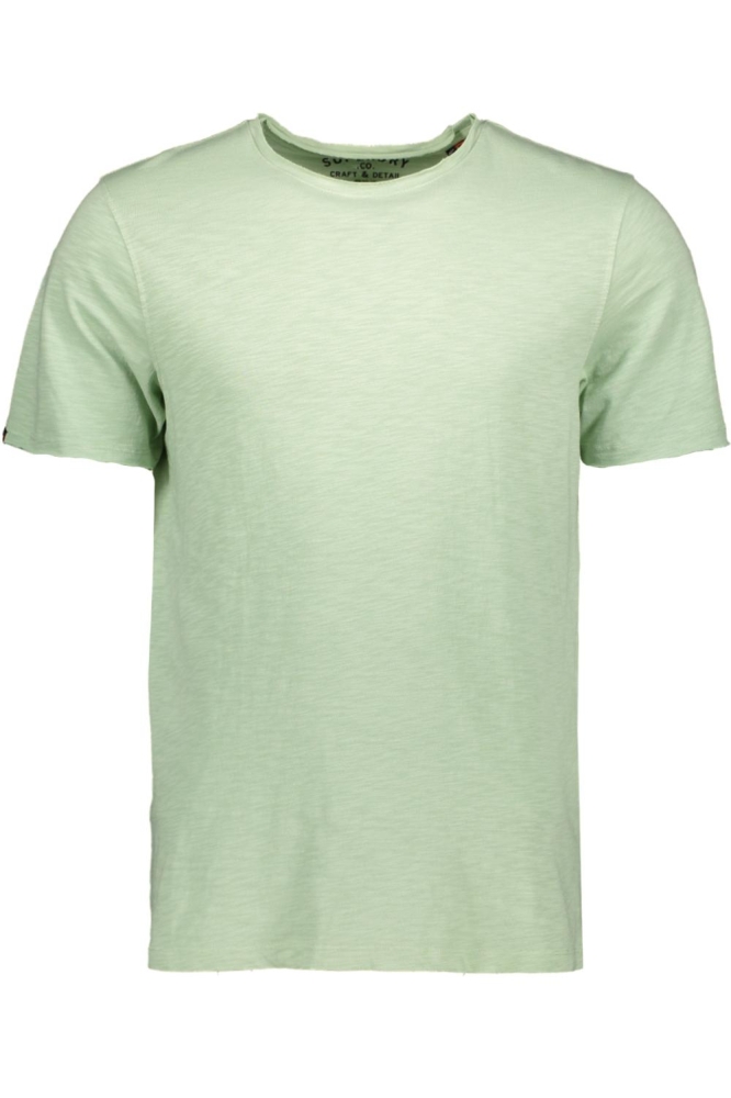 RAW EDGE SLUB T SHIRT M1012076A HEMLOCK GREEN