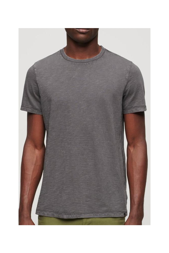 RAW EDGE SLUB T SHIRT M1012076A DARK GREY