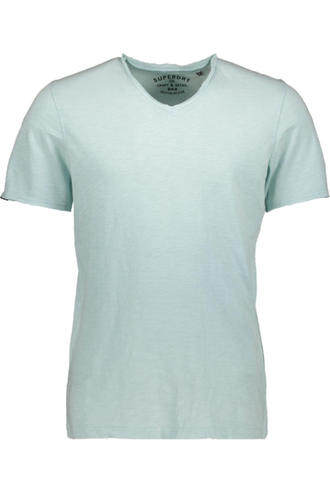 Superdry raw edge slub t shirt