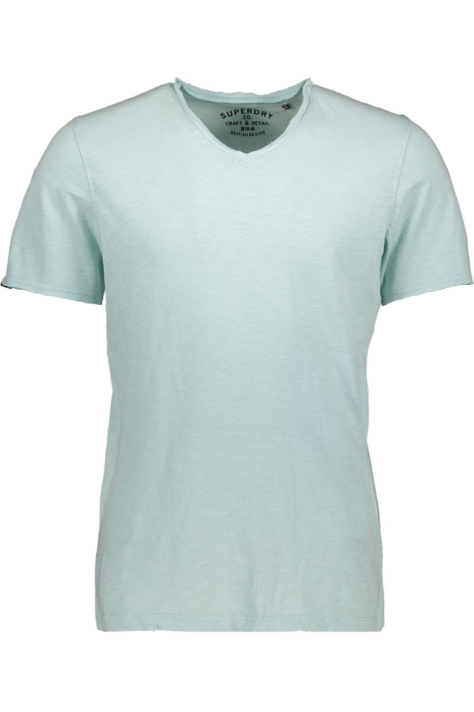 RAW EDGE SLUB T SHIRT M1012076A POWDER BLUE