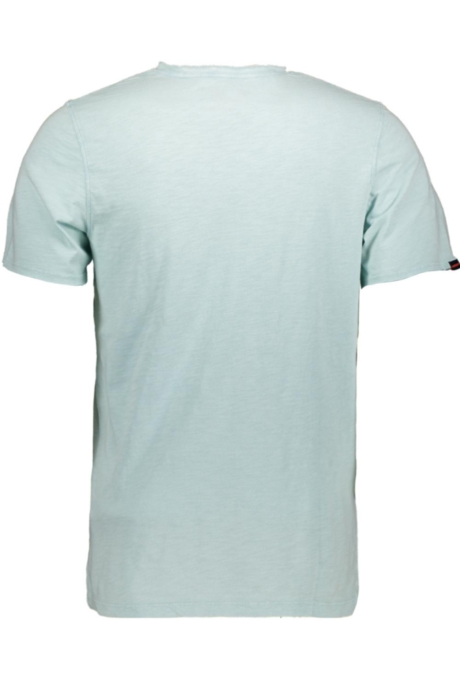 RAW EDGE SLUB T SHIRT M1012076A POWDER BLUE