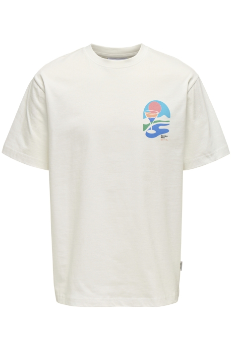 Only & Sons onspalm days print rlx ss tee