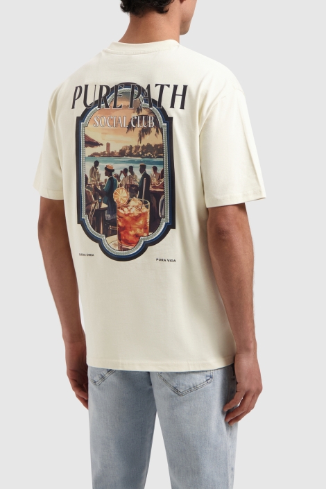 Pure Path loose fit crewneck ss tshirts