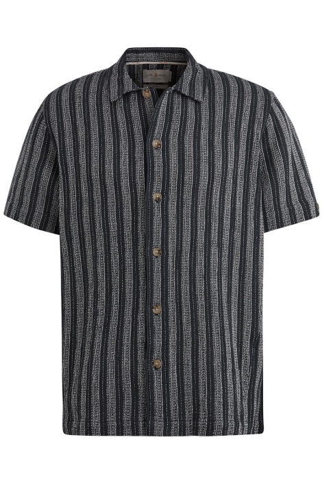 Cast Iron short sleeve shirt yd stripe regul