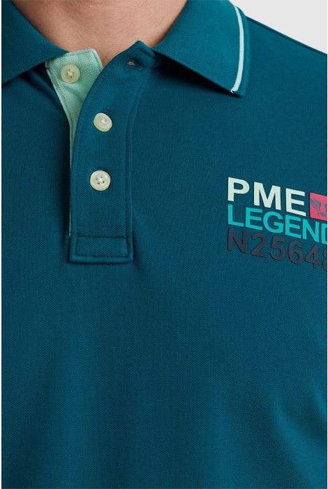 PME legend short sleeve polo stretch pique pa