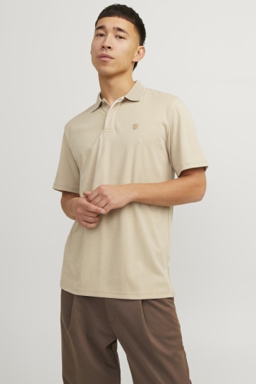 Jack & Jones Polo JPRCCRODNEY SS POLO SN 12251180 Fields Of Rye